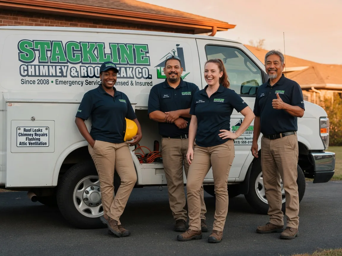 Chimney flashing repair company in Buckingham, IL